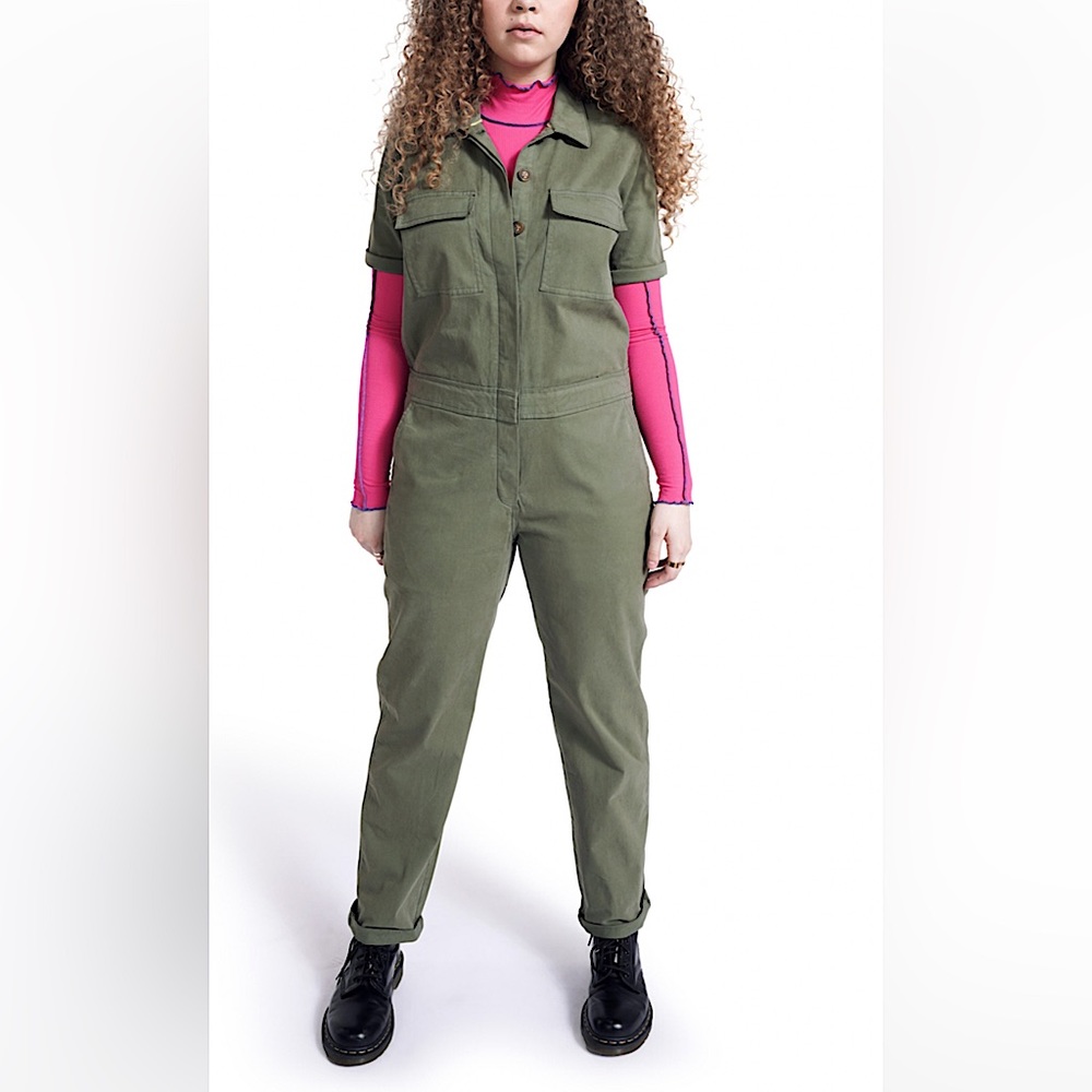 BP. + Wildfang Utility Short Sleeve Jumpsuit